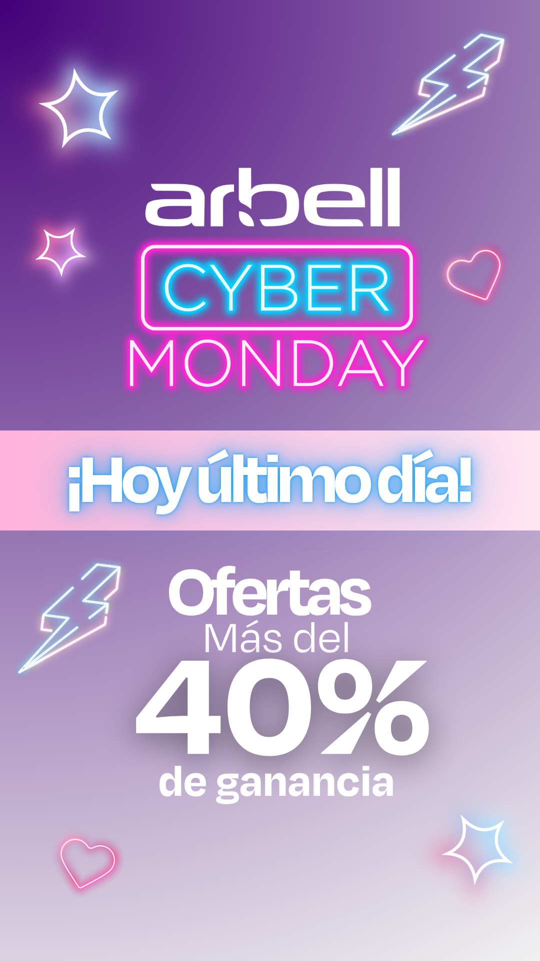 ¡Último día del Cyber Monday!
