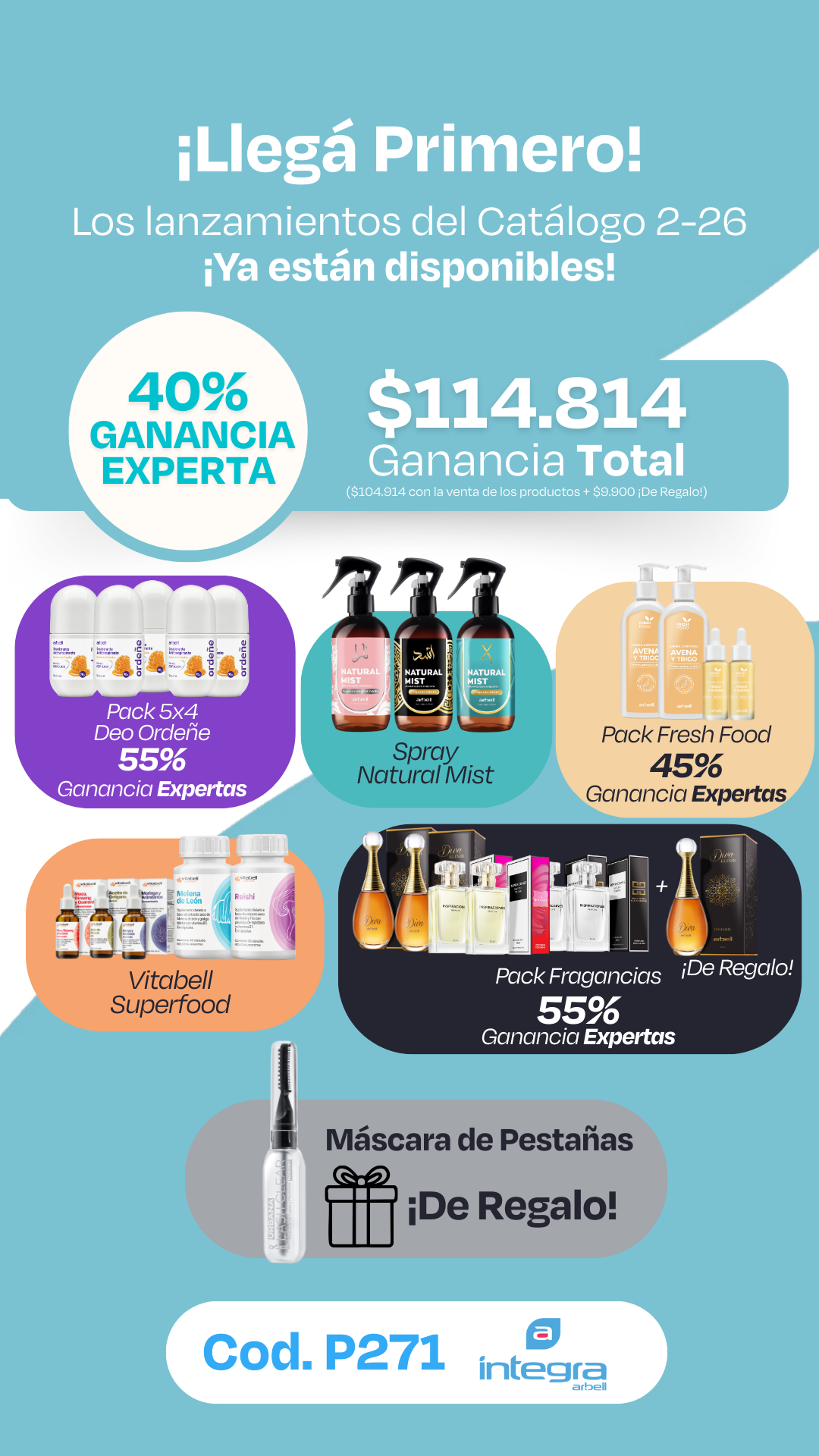 ¡Pedí los lanzamientos!